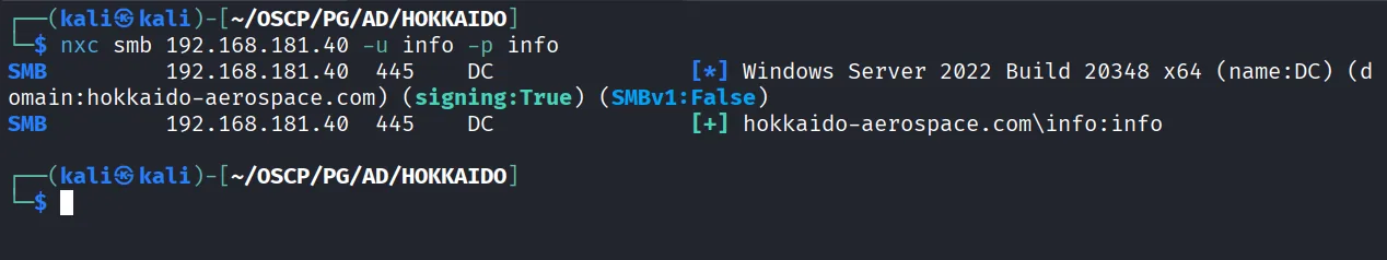 Hokkaido walkthrough, Nmap output, screenshot 2