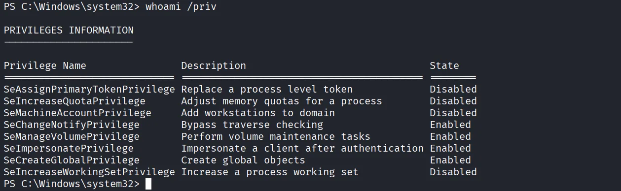 Nagoya walkthrough, Got reverse shell as svc_mssql user, screenshot 20