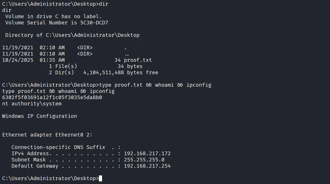Vault walkthrough, Nmap output, screenshot 14