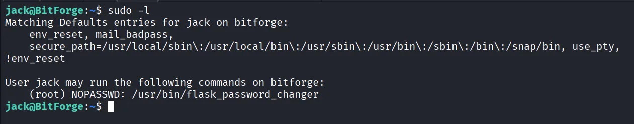 BitForge walkthrough, Got reverse shell as root, screenshot 17