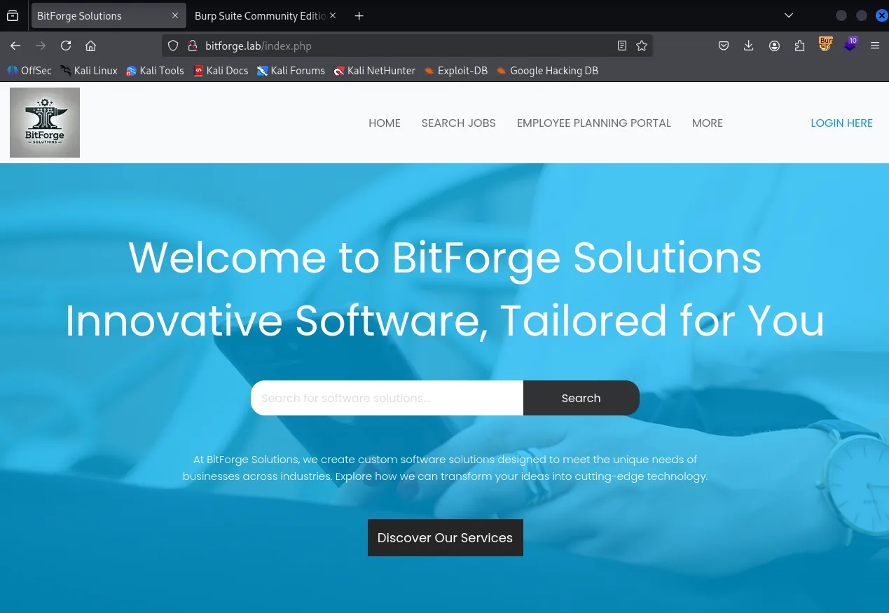 BitForge walkthrough, Got reverse shell as root, screenshot 1