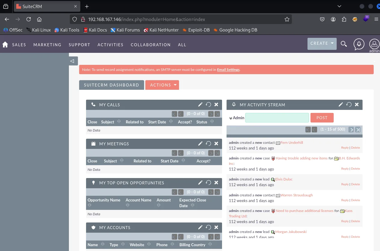 Crane walkthrough, Got root, screenshot 3