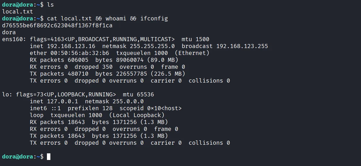 Extplorer walkthrough, Got root, screenshot 13