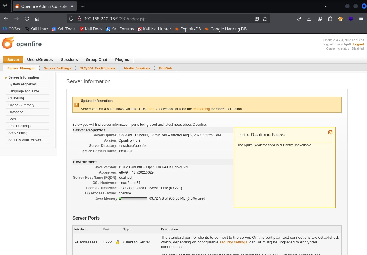Fired walkthrough, Got root, screenshot 5