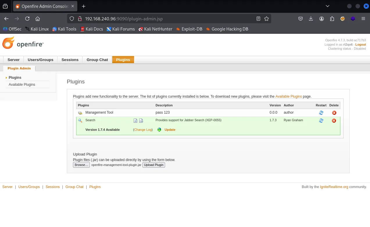 Fired walkthrough, Got root, screenshot 6