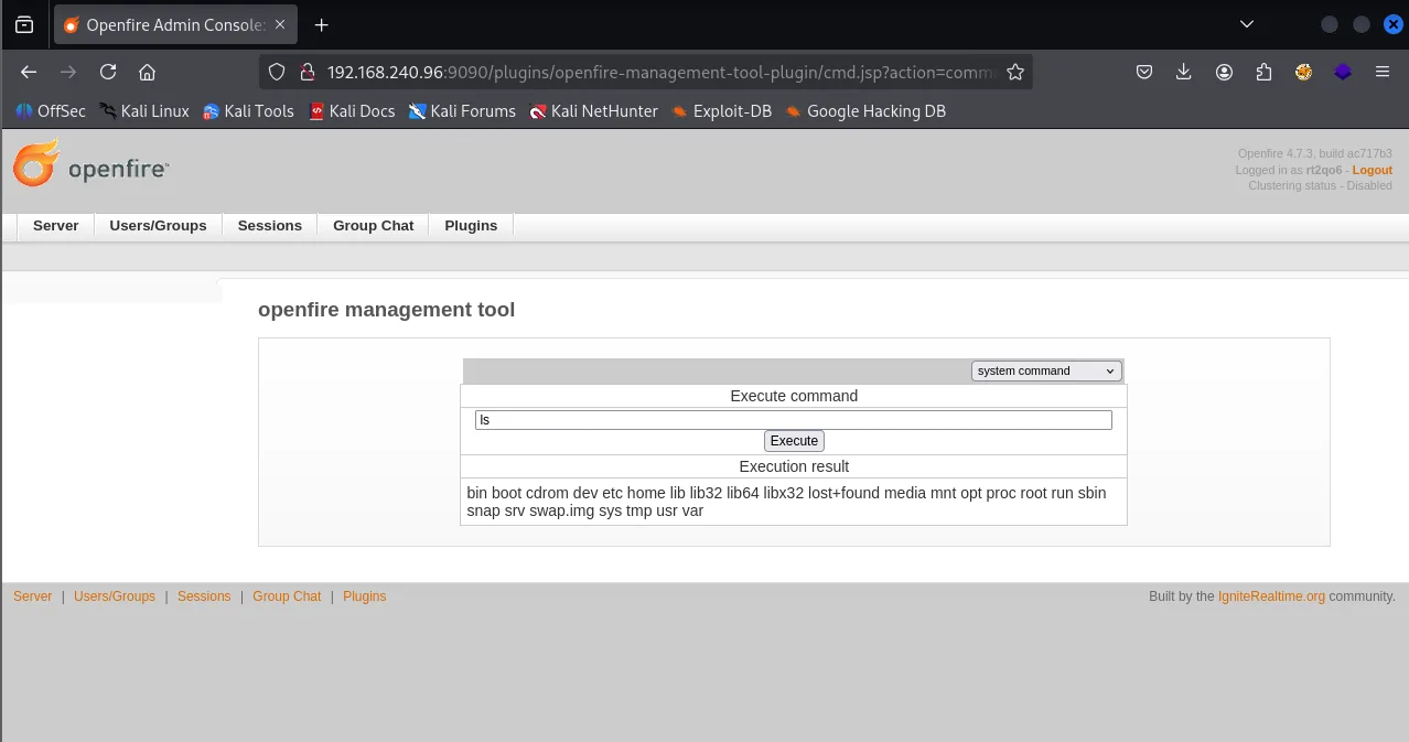 Fired walkthrough, Got root, screenshot 8