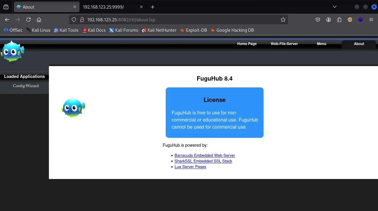 HUB walkthrough, Nmap output, screenshot 1