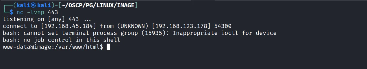 Image walkthrough, Got root, screenshot 4