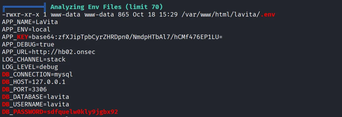 Lavita walkthrough, Got reverse shell as skunk user, screenshot 11