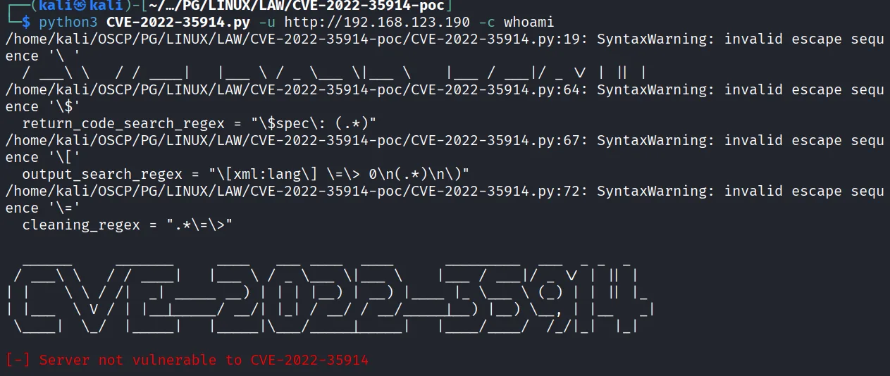 Law walkthrough, Got root, screenshot 3