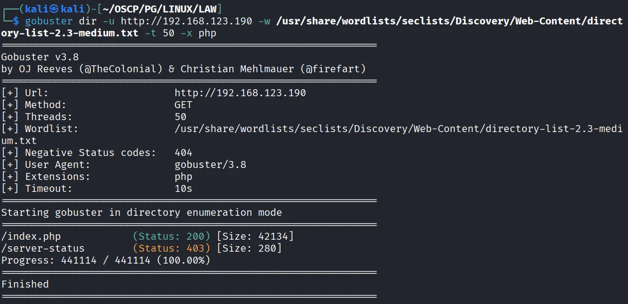 Law walkthrough, Got root, screenshot 4