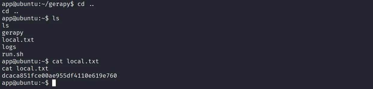 Levram walkthrough, Got reverse shell, screenshot 9