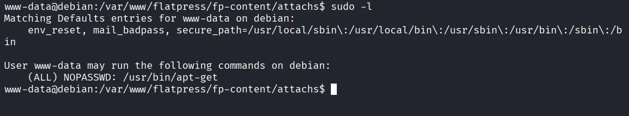 Press walkthrough, Got root, screenshot 7