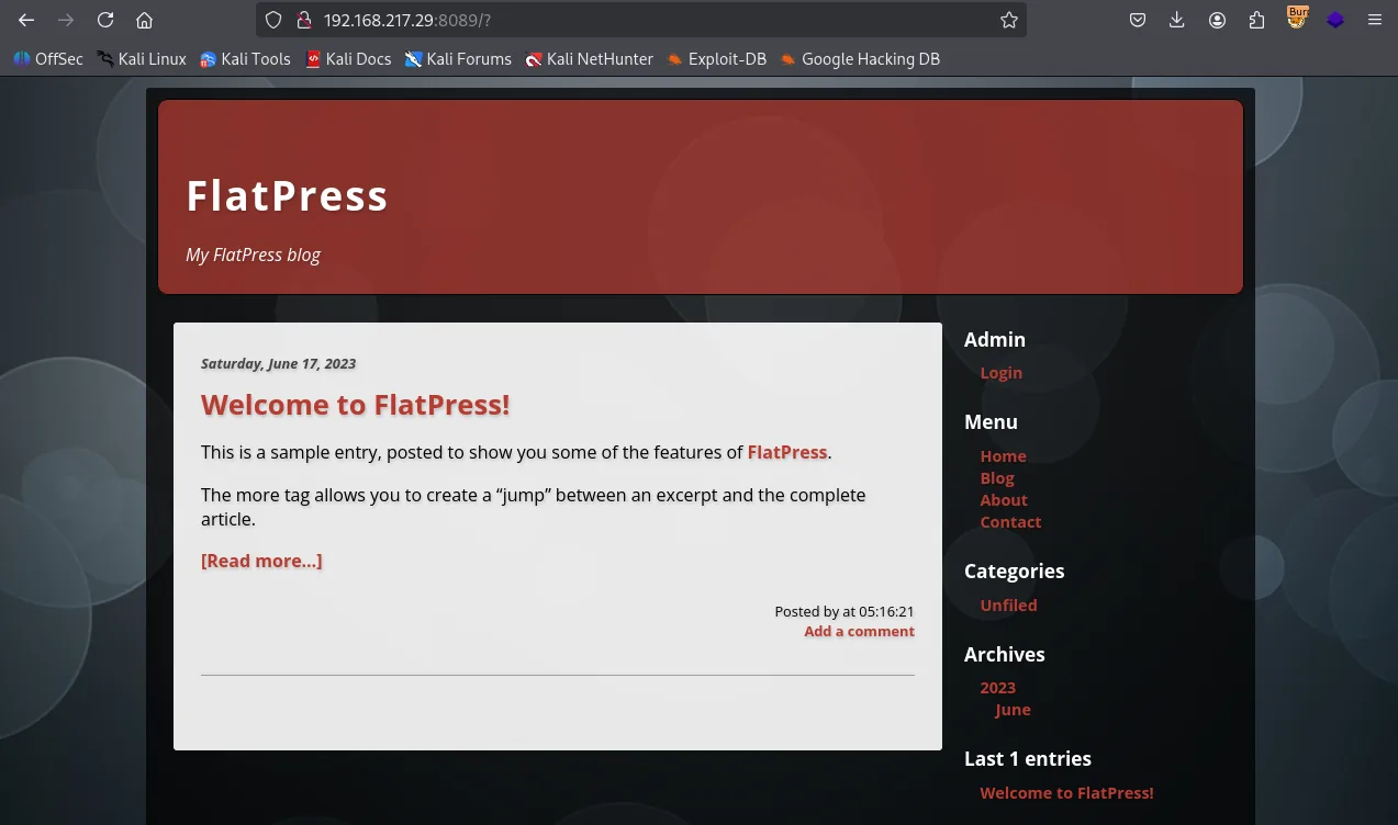 Press walkthrough, Got root, screenshot 1