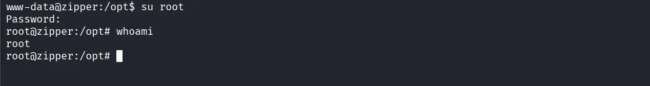 Zipper walkthrough, Nmap output, screenshot 12