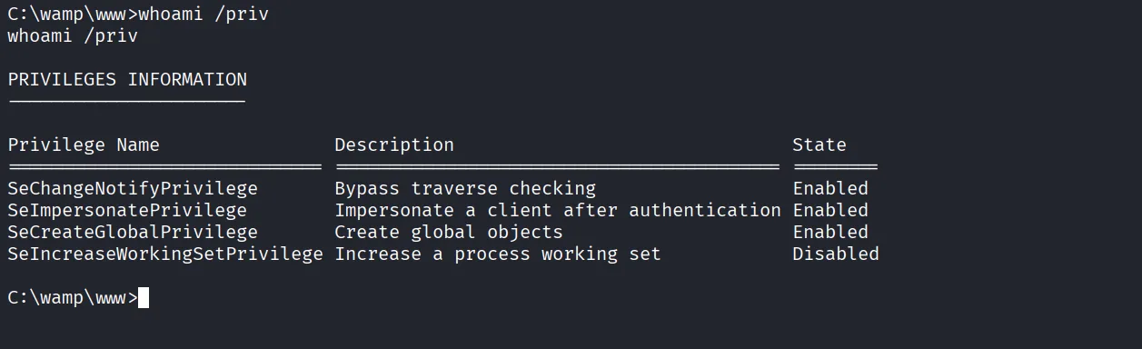 Authby walkthrough, Got reverse shell using nc, screenshot 10