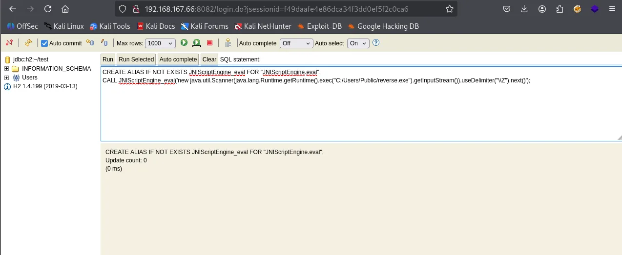 Jacko walkthrough, Got reverse shell, screenshot 8