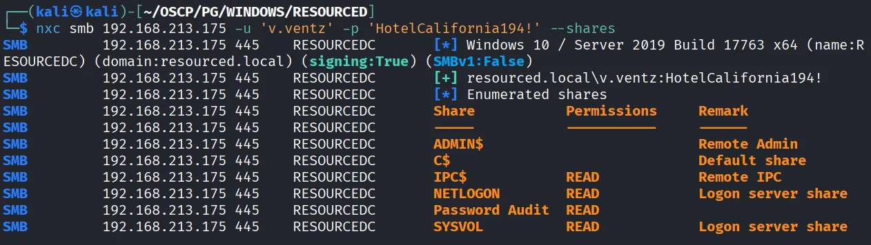 Resourced walkthrough, Nmap output, screenshot 9