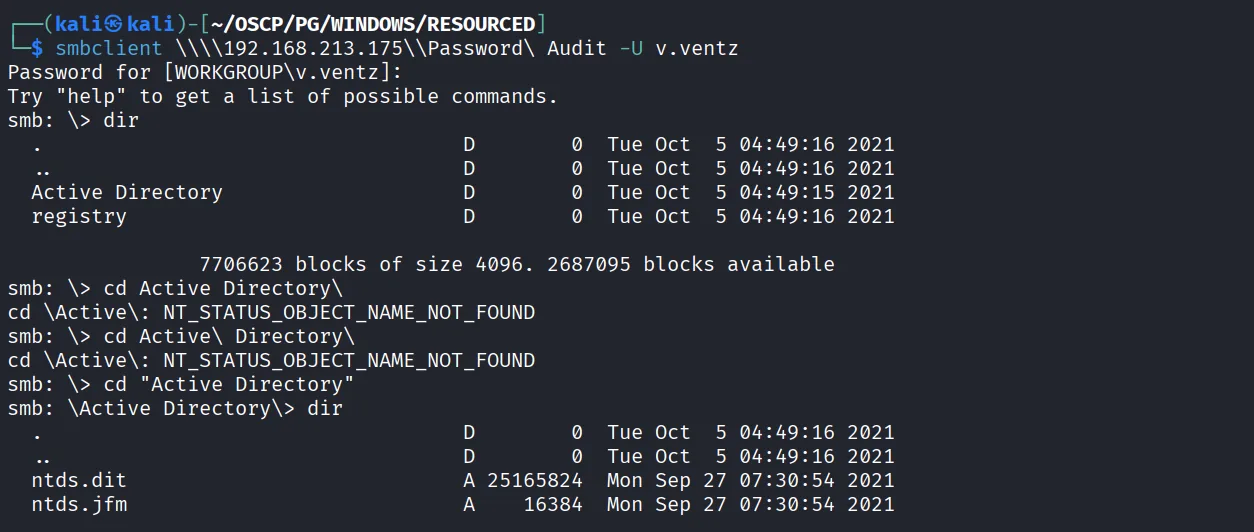 Resourced walkthrough, Nmap output, screenshot 10